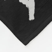 Say Boo to Drugs Funny Halloween Red Ribbon Woche  Fleecedecke (Ecke)