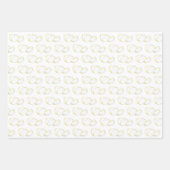 Say Cheese Brie Mozzarella Swiss Cheese Wedges Geschenkpapier Set (Vorderseite 2)