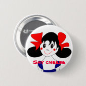 Say Cheese Button (Vorne & Hinten)