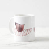 Say Cheese Customizable Kaffeetasse (Vorderseite Links)