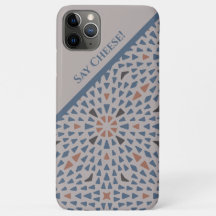 "Say Cheese" mit weichem Bio Farbmuster