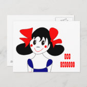 Say Cheese Postcard Postkarte (Vorne/Hinten)