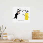 SAY CHEESE POSTER (Küche)