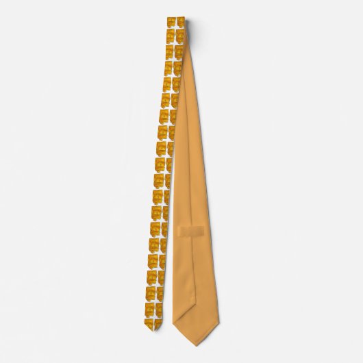 Say Cheese Sharp Cheddar Käse Feinschmecker Krawat Krawatte (Rückseite)