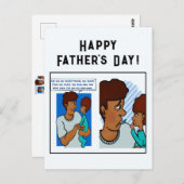 Say Daddy Postkarte (Vorne/Hinten)