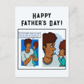 Say Daddy Postkarte (Vorderseite)