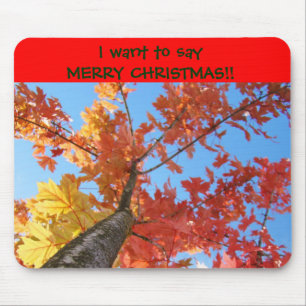 Say Frohe Weihnachtsgeschenke Sprichwort Frohe Wei Mousepad