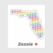Say Gay Florida Aufkleber (Blatt)