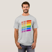 Say Gay Rainbow T-Shirt (Vorne ganz)