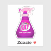 Say Gay Spray Aufkleber (Blatt)