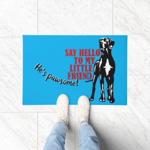 Say hello Great Dane Fußmatte