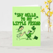 Say Hello To My Little Friend Karte (Gelbe Blume)