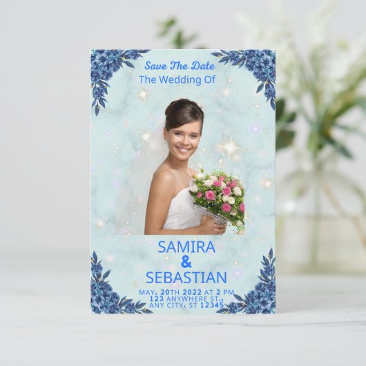 Say i do einladung (Stehend Vorderseite)