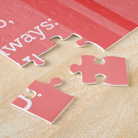Say I love you to someone special! Red Love Quote Puzzle (Seite)