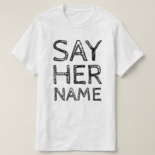 SAY IHR NAME T-Shirt (Design vorne)