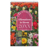 Say It Daily Affirmations in Bloom 12-months Kalender (Titelbild)