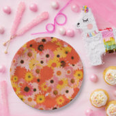 "Say it in Flowers" Paper Plate Pappteller (Party)