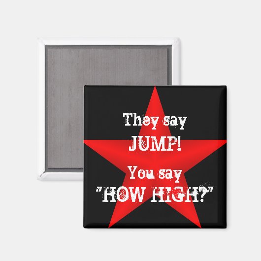 Say Jump Magnet (Vorderseite/Rückseite)