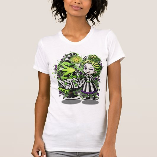 "Say My Name" Graffiti 3D T-Shirt | Strange & Unus (Vorderseite)