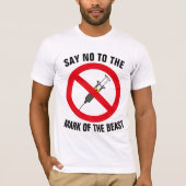 SAY NO TO THE MARK OF THE BEAST CHRISTIAN T-SHIRTS (Vorderseite)