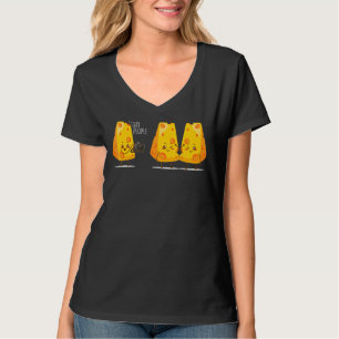 Say People Köstliche Slice Melting Food Käse T-Shirt