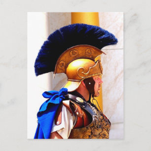 Say the Word Matthew 8:8 Roman Centurion Art Post Postkarte