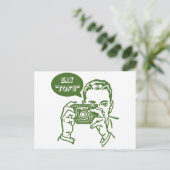 Say Tofu Postkarte (Stehend Vorderseite)