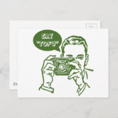 Say Tofu Postkarte (Vorne/Hinten)