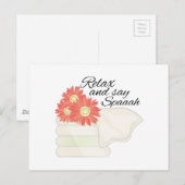 Say Wellness-Center Postkarte (Vorne/Hinten)