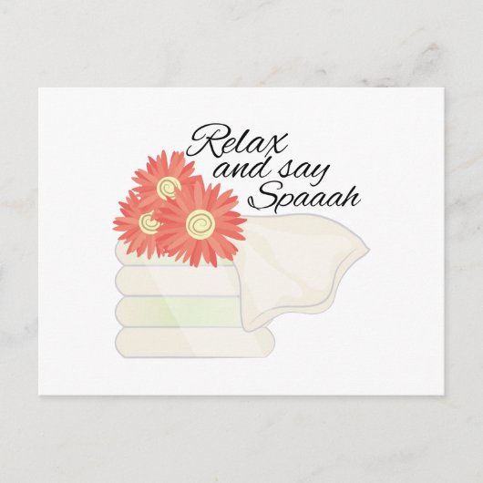 Say Wellness-Center Postkarte (Vorderseite)