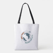 "Say YAY to Every Journey - Customizable Tote Bag Tasche (Rückseite)