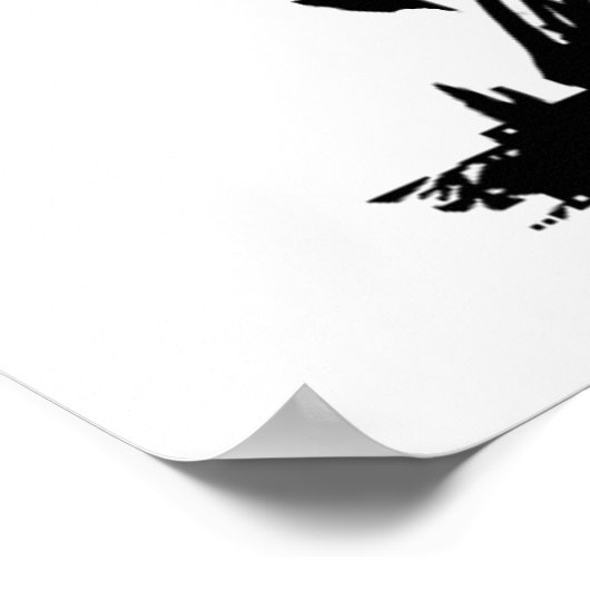 Say yer Prayers Pirate Skeleton Blackbird Spaß Poster (Ecke)