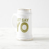 Say YO Tasse - wählen Sie Stil & Farbe (Vorderseite Links)