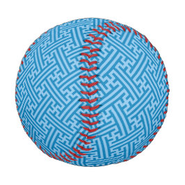 Sayagata Muster, Japanisch, Blau und Baby Blue Baseball