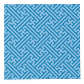Sayagata Muster, Japanisch, Blau und Baby Blue Würfel (Rechts)