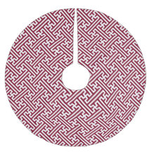 Sayagata Muster, Japanisch, Burgund und Weiß