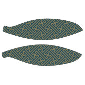 Sayagata Muster, Japanisch, Gold und Navy Blue Basketball (Panele)