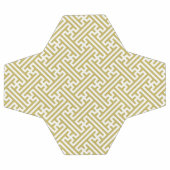 Sayagata Muster, Japanisch, Gold und Weiß Fußball (Flach)