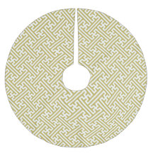 Sayagata Muster, Japanisch, Gold und Weiß