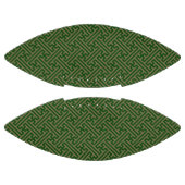 Sayagata-Muster, Japanisch, Grün und Gold Football (Paneele)