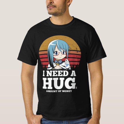 Sayaka Miki braucht Umarmung T-Shirt (Vorderseite)