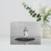 Saybrook Breakwater Light Postkarte (Stehend Vorderseite)