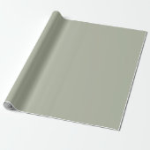 Saybrook Sage Solid Color Geschenkpapier (Ungerollt)