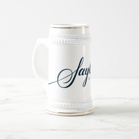 Saybrook Stein Tasse (Vorderseite Links)