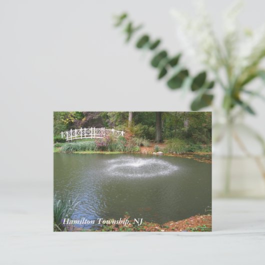 Sayen Gardens Postkarte (Stehend Vorderseite)