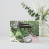 Sayen Gardens Postkarte (Stehend Vorderseite)