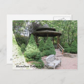 Sayen Gardens Postkarte (Vorne/Hinten)