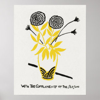 Saÿens "Mit den Komplimenten der Saison" Poster