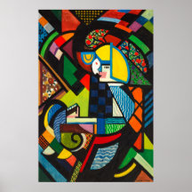 Sayens Tochter in einem Rocker