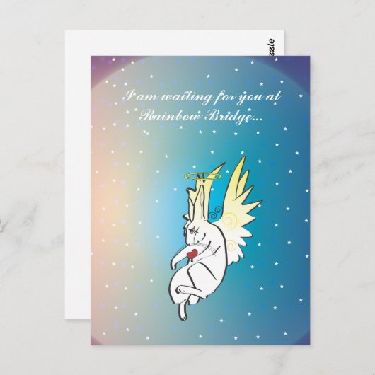 SAYING GOODBYE POSTKARTE (Vorne/Hinten)